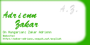 adrienn zakar business card